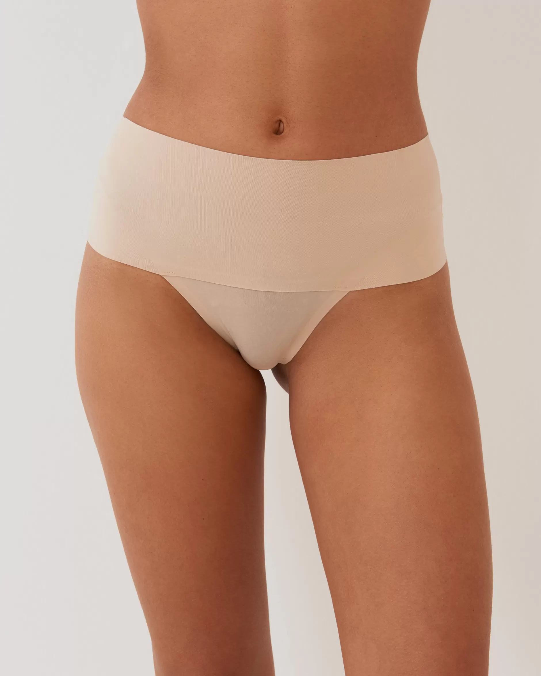 Lady Pipa Sujetadores Y Bodies-Tanga Invisible Moldeador De SPANX